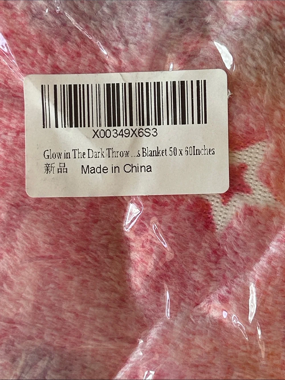 Glow in the Dark Unicorn Blanket 50